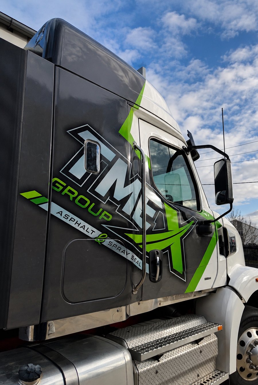 TMEX Group branded truck