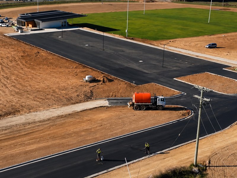 Asphalt paving & resurfacing by TMEX Group in Central West NSW